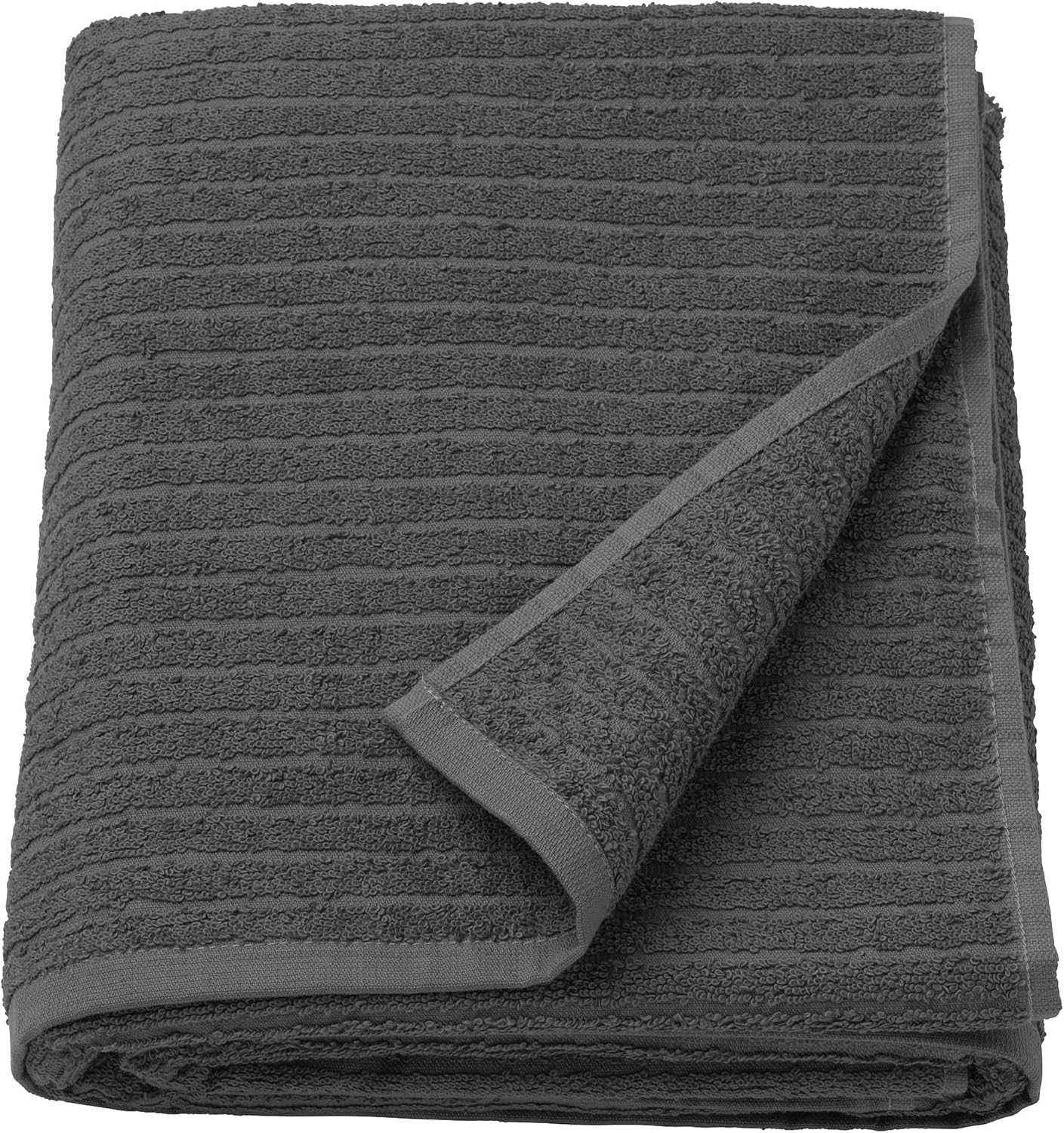 Generic VÅGSJÖN bath sheet, 100x150 cm, dark grey