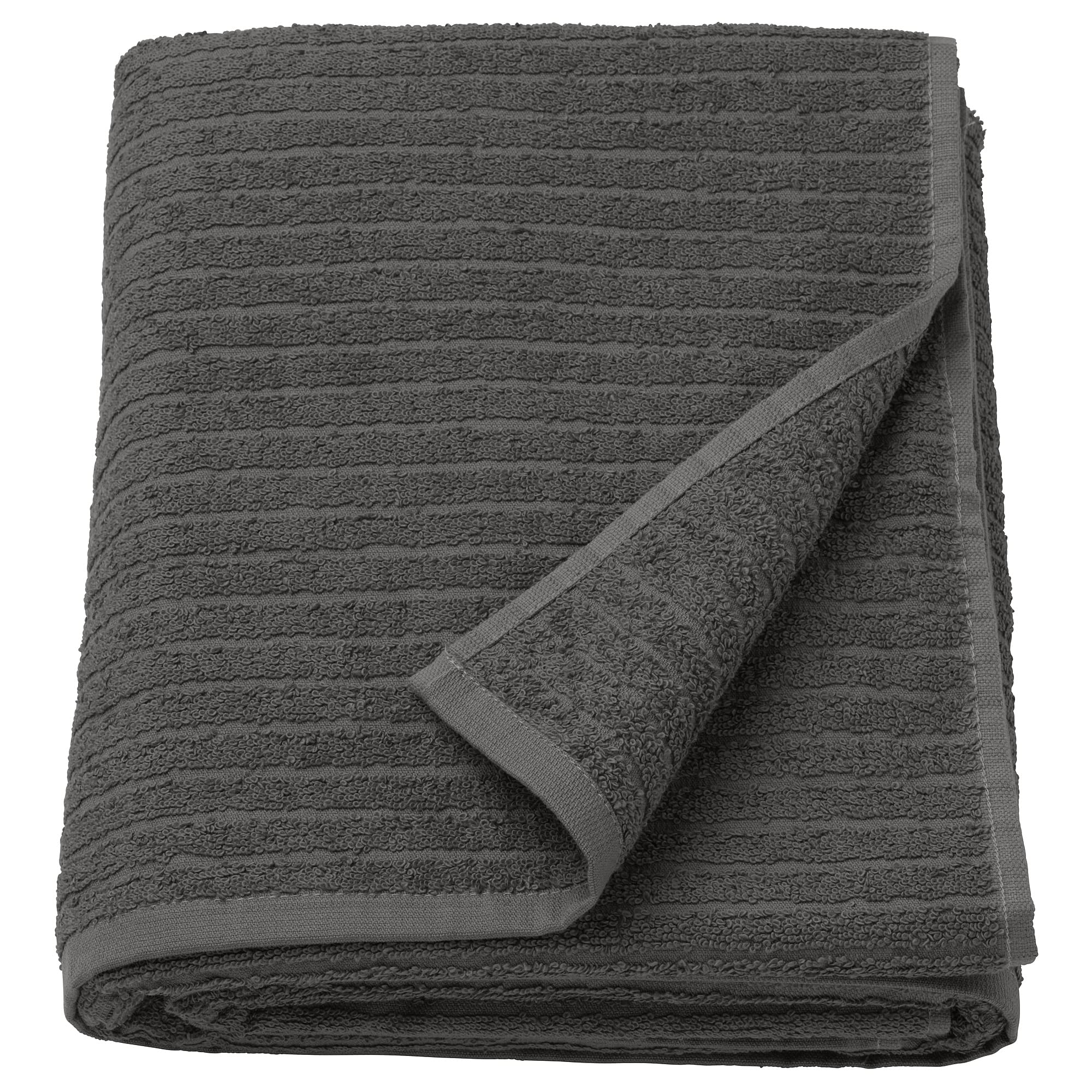 Drap de bain 100 x 150 cm gris pour un instant de détente après le spa