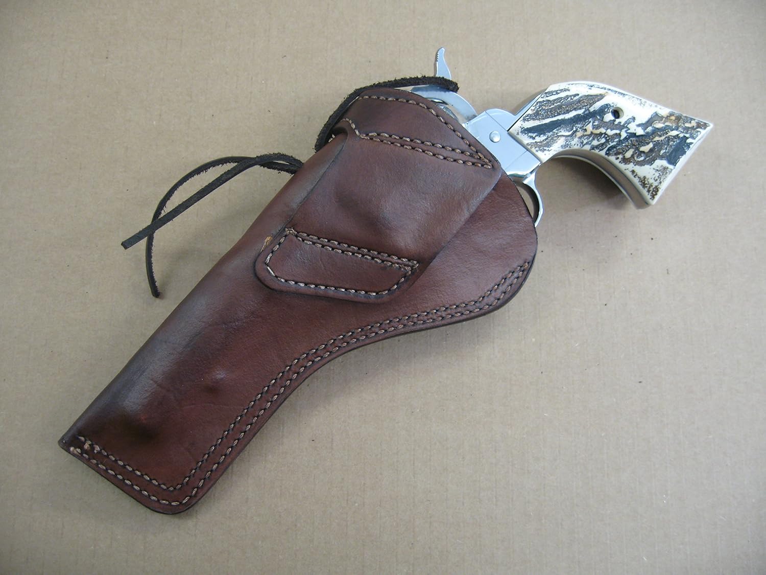 Amazon.com : Azula Leather Cross Draw Holster for Ruger Vaquero 3.75" Single  Action Revolver Dark Brown RH : Sports & Outdoors