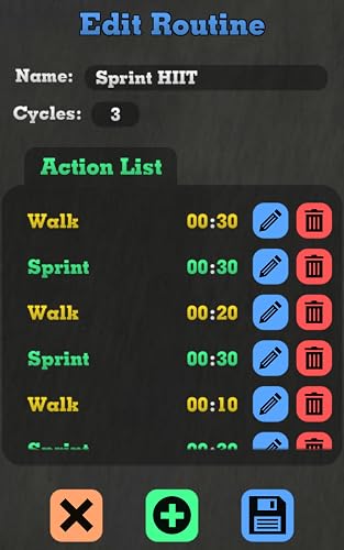 Workout Interval Timer Pro – vue 4
