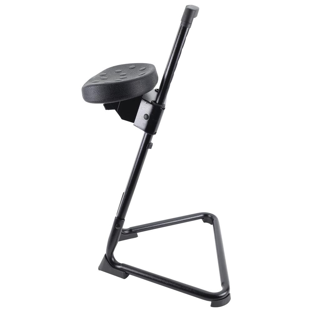WETEC Sedia a sdraio ESD 1700.PU - Sgabello da bar alto con tipica resistenza allo scarico: Rgp = 10^5 Ω/Altezza della seduta: 630-885 mm