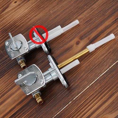 Miniatura 3 de Interruptor del tanque de combustible de la válvula de combustible, línea de combustible, filtro de combustible y clips para KLF220 KLF300 TTR YFM