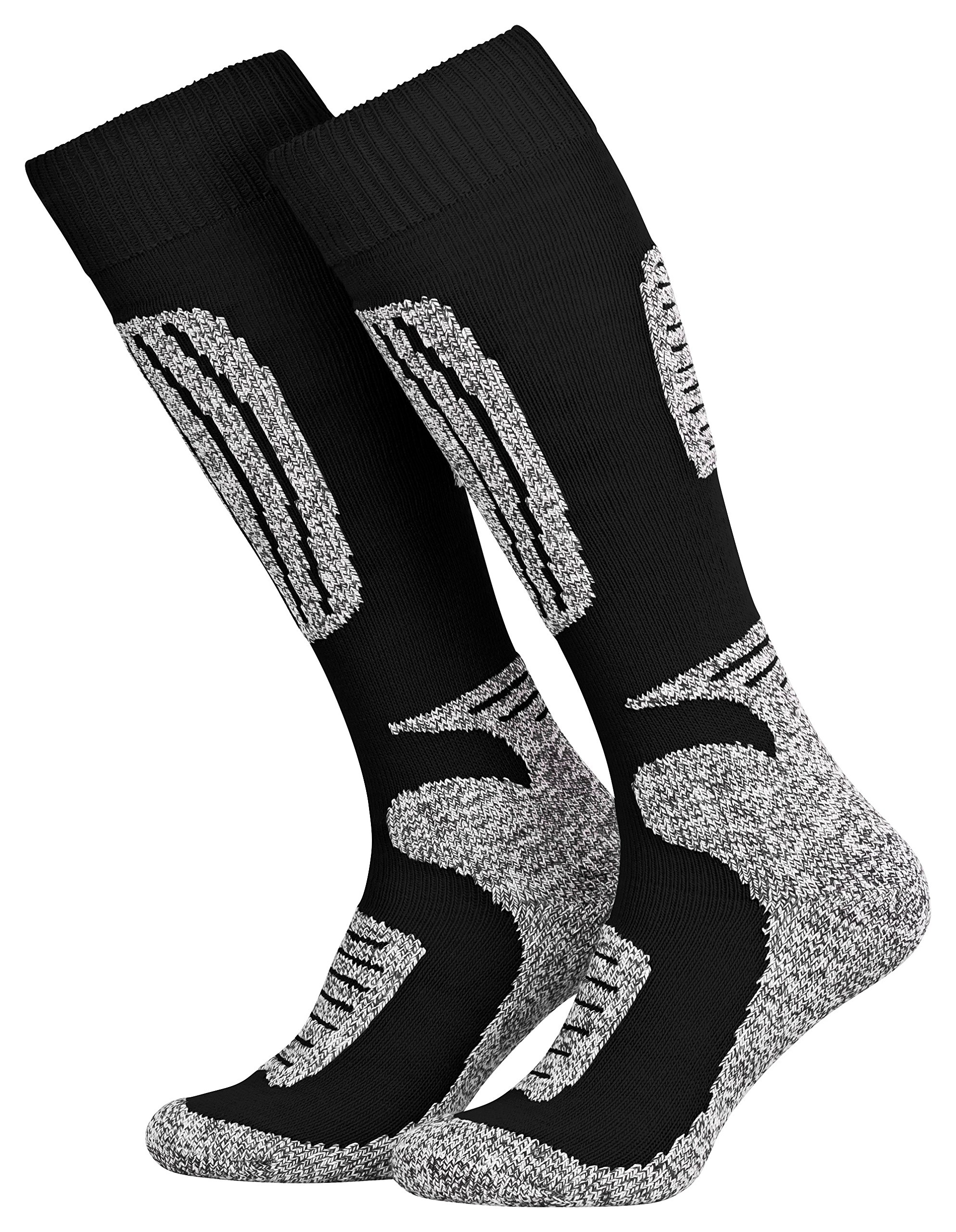 2 Pares Esquí Funcional Tabla de Snowboard Calcetines Unisexo