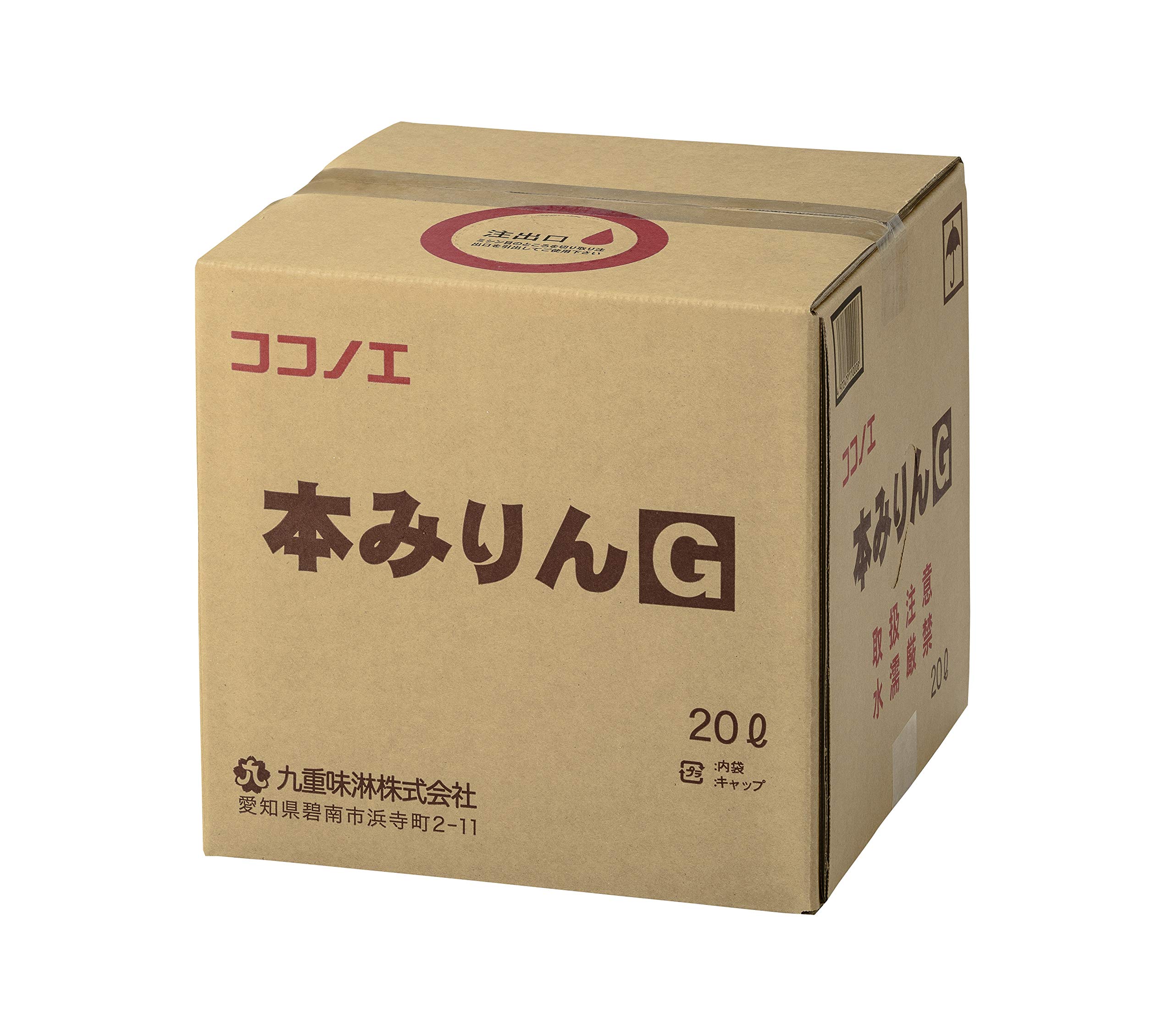 Amazon.co.jp: 九重味淋 本みりんG [ 20000ml ] : 食品・飲料・お酒