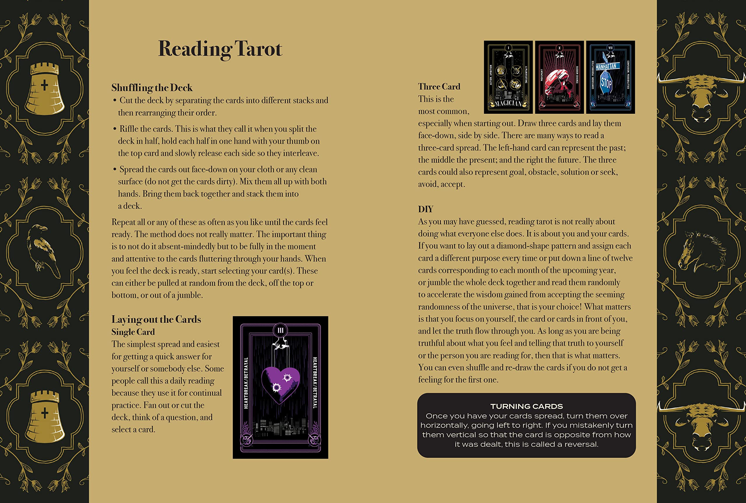 The Godfather Tarot: Includes: A 78-card Tarot Deck and a Book on the Corleone Family and its History