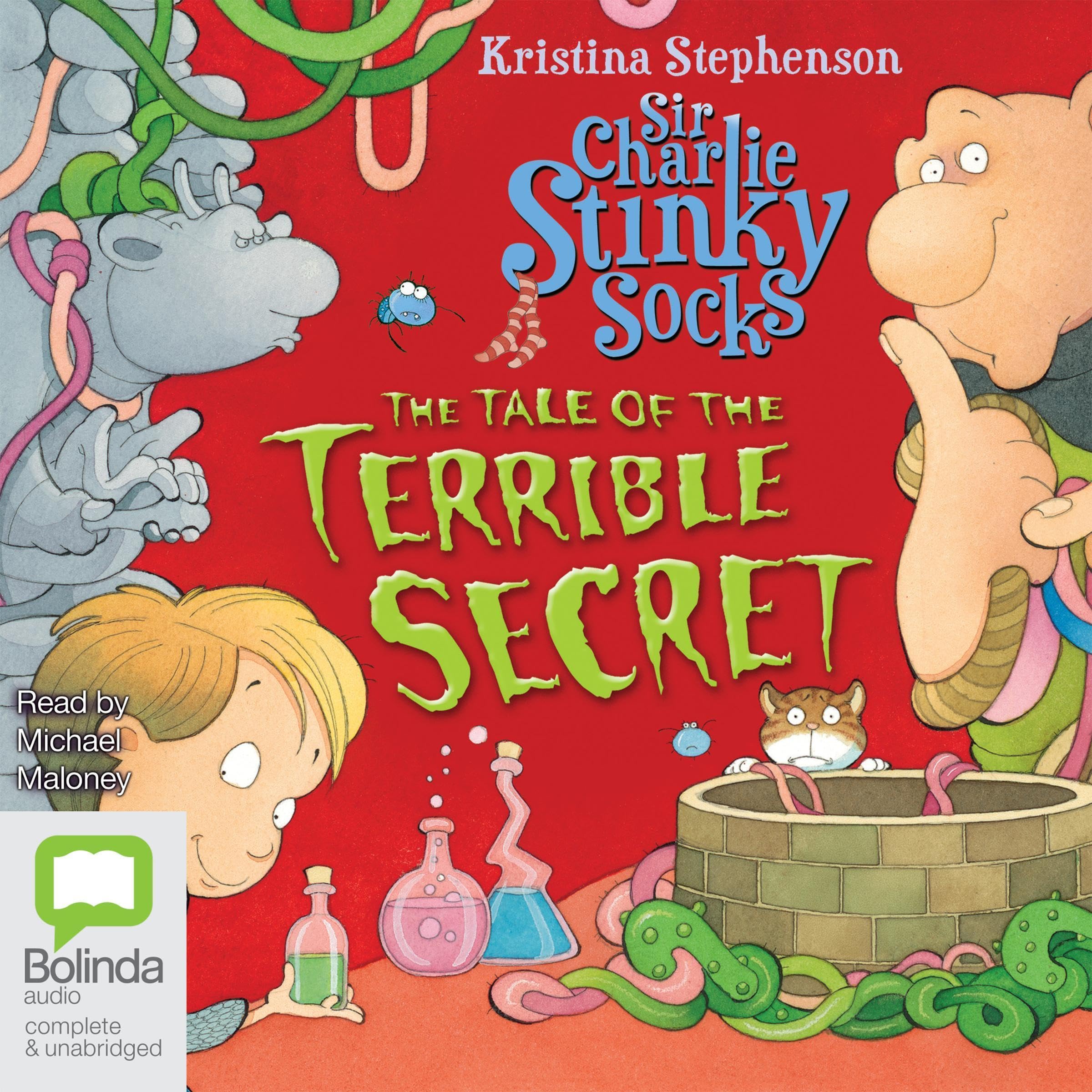 Cover art for Sir Charlie Stinky Socks and the Tale of the Terrible Secret
