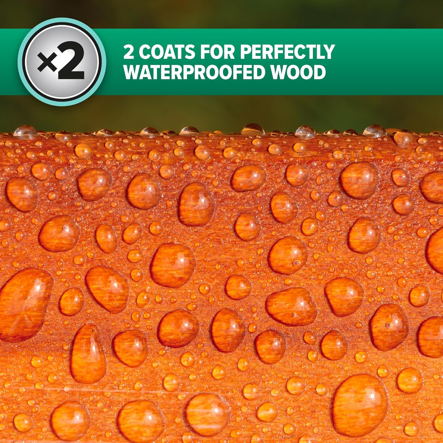 Roxil Wood Sealer Liquid (1 Gallon Clear) - 10 Year Waterproof Outdoor Wood Protection Liquid for Deck, Fence, Sheds and Furniture