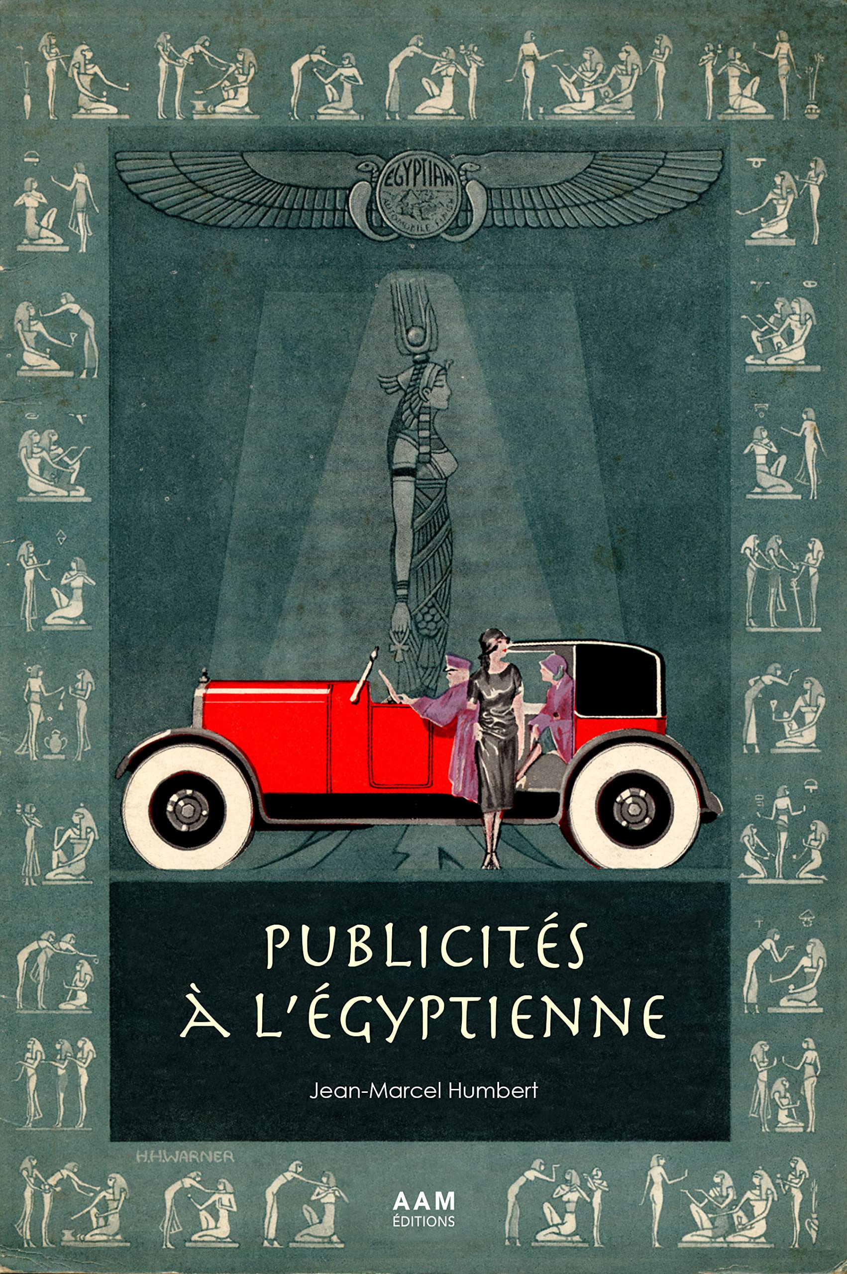 Publicités à l'égyptienne livre d'affiches vintage et histoire de l'art