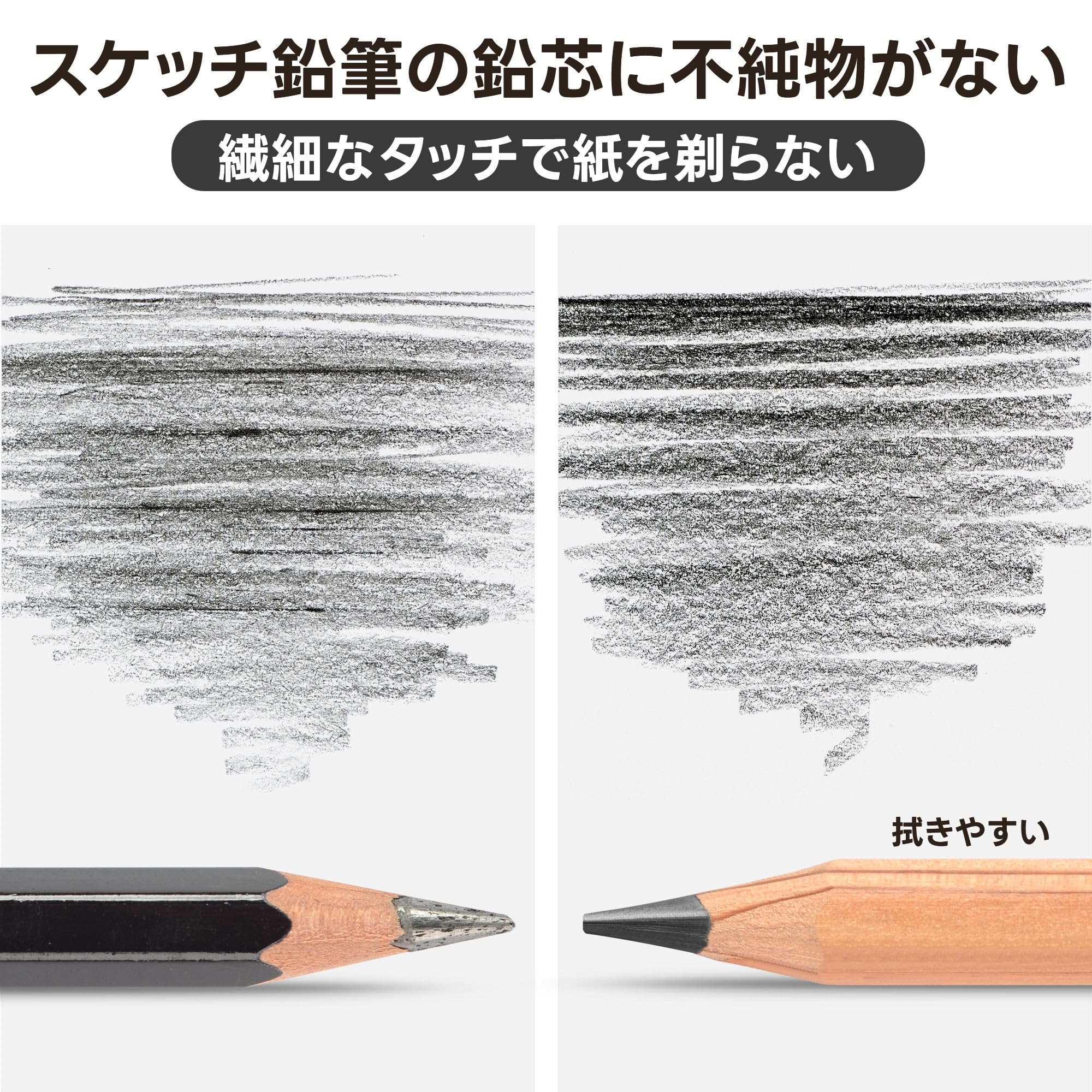 木製 鉛筆 Amazon | Marco 7001 木製鉛筆 デッサン用エンピツ