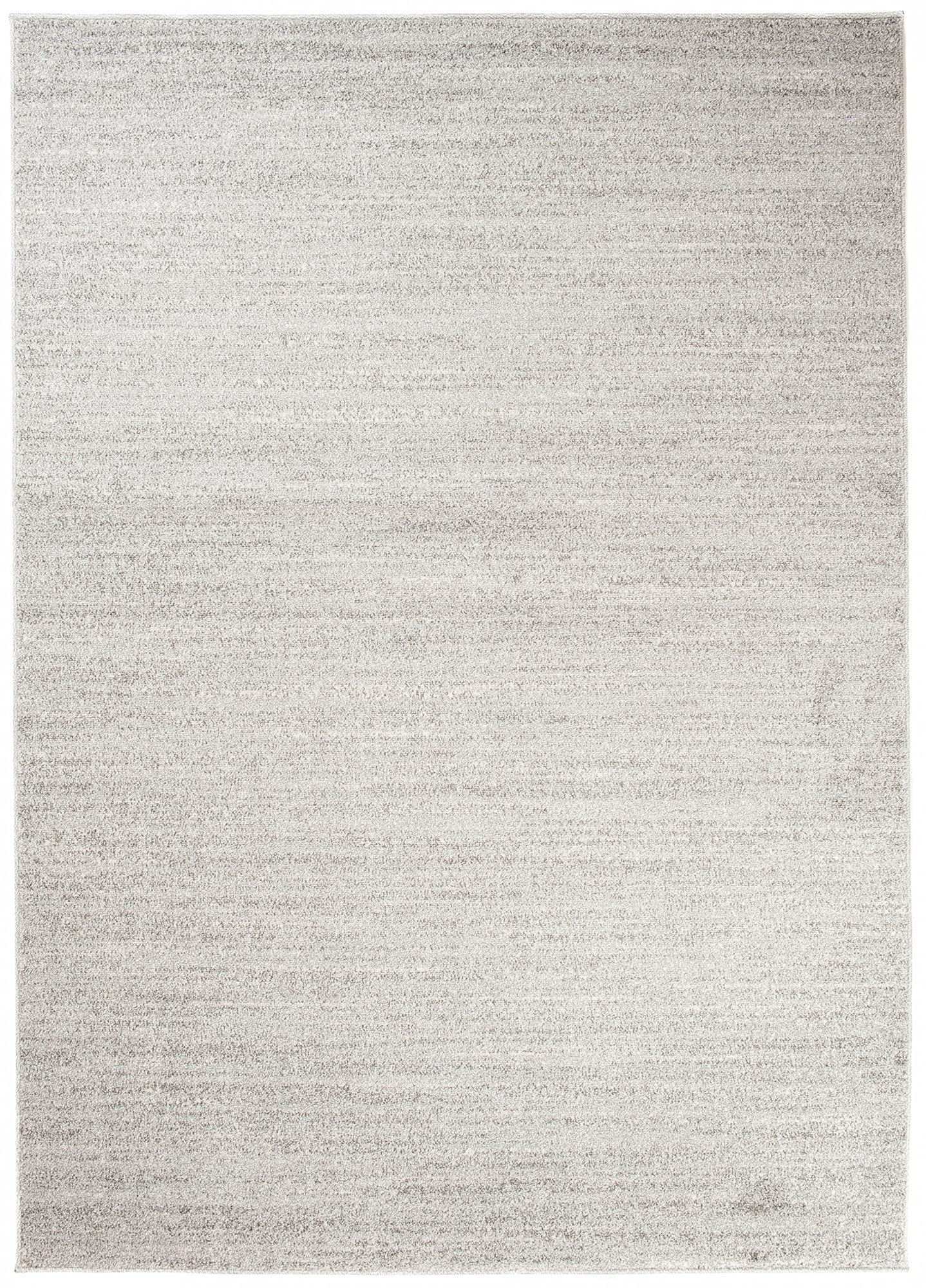 Tapiso Sari dywan z krótkim włosiem, nowoczesny dywan w kolorze szarym, melanż, idealny do salonu, pokoju gościnnego, jadalni, Ökotex 220 x 320 cm