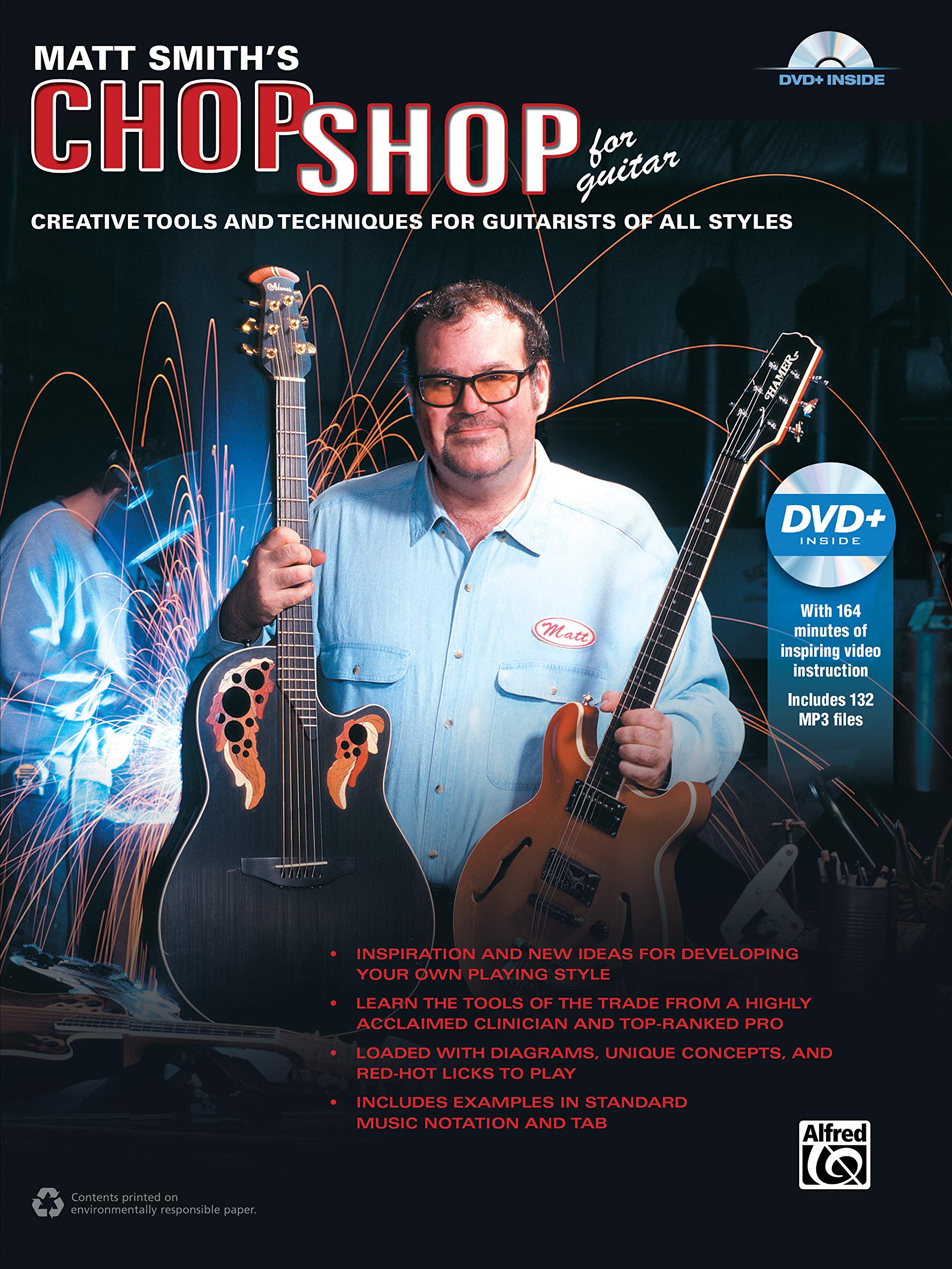Matt Smith's Chop Shop for Guitar: Creative Tools and Techniques for Guitarists of All Styles (Book & DVD)