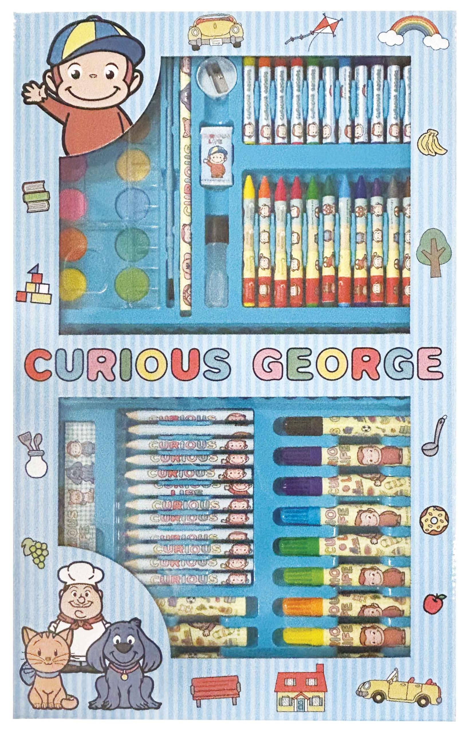 Amazon.co.jp: アイプランニング おさるのジョージ お絵描きセット