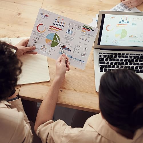 Miniatura 4 de Hamilco Papel de cartulina blanco - 8 1/2 x 11 pulgadas, 65 libras (50 unidades)