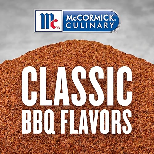 Vista 22 de McCormick Culinary Mesquite Grill Seasoning, 22 oz – Un recipiente de 22 onzas de condimento para mezquite BBQ para un sabor premium de ahumado