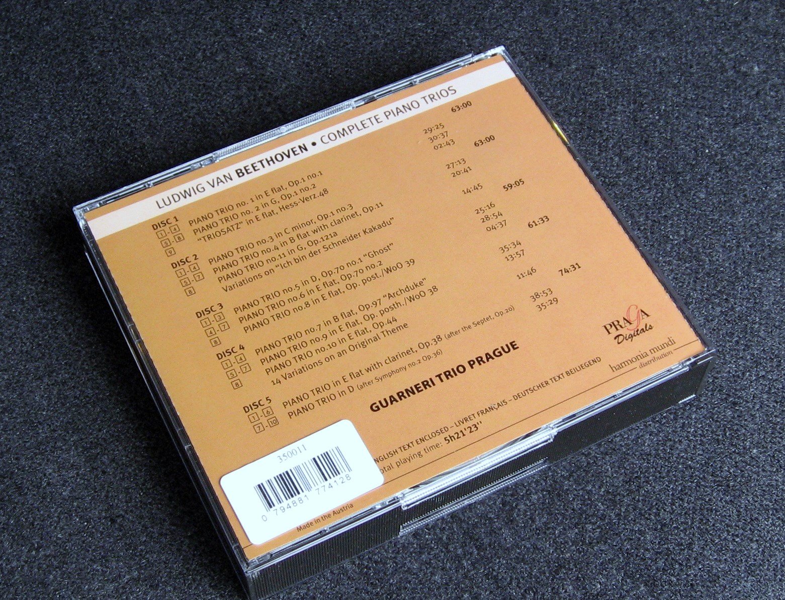 COMPLETE PIANO TRIOS