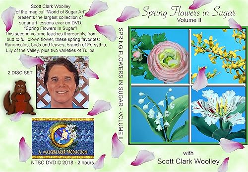 Miniatura 2 de Flores de primavera en azúcar (volumen II) con Scott Clark Woolley (formato DVD NTSC)
