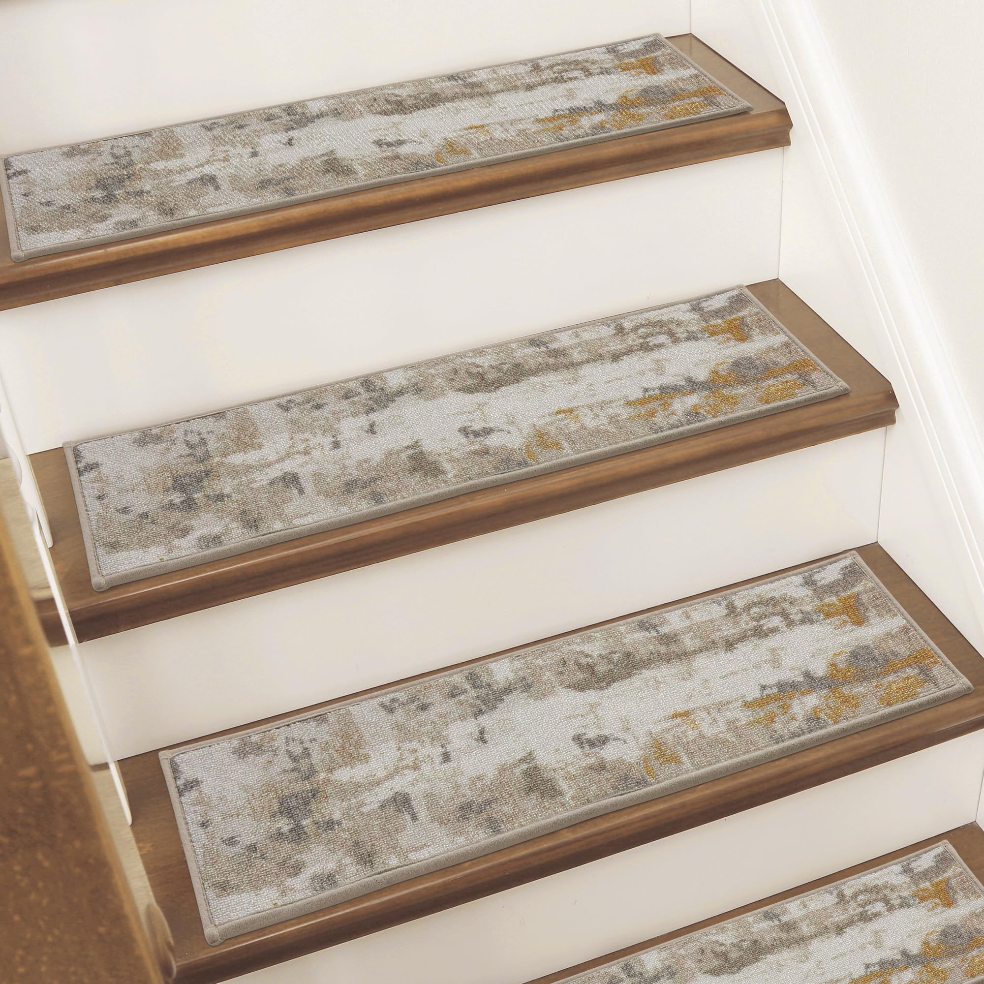 Stair Carpet Treads BEQHAUSE Non-Slip Machine Washable Carpet Stair Treads  8\\\, image size:2000x2000