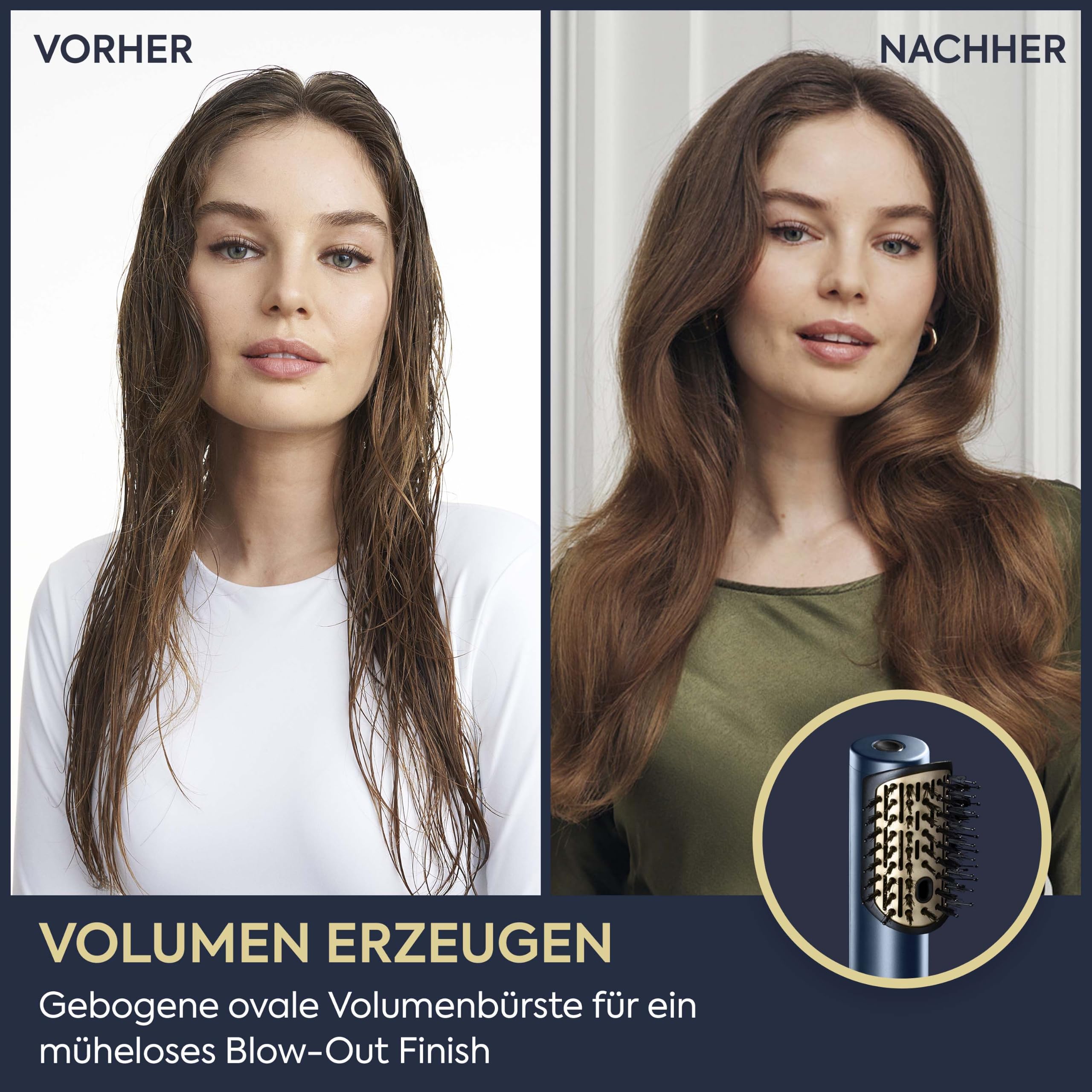 BaByliss Air Wand - Haartrockner, Glätteisen and Styler in einem, Wet to Dry, Anti-Frizz Ionen-Technologie, Ohne Hitzeschäden, AS6553E