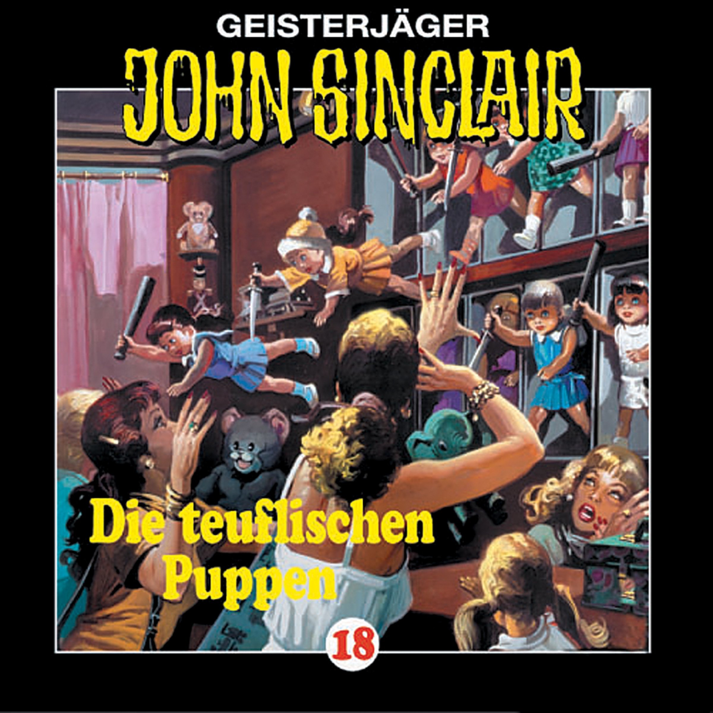 Cover art for Die teuflischen Puppen