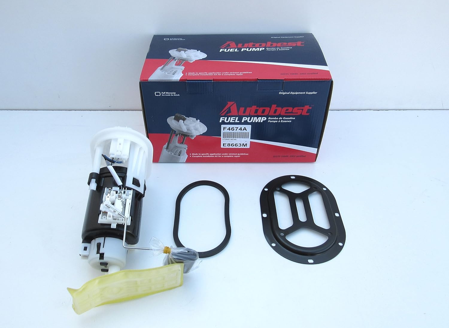 Autobest F4674A Fuel Pump Module Assembly