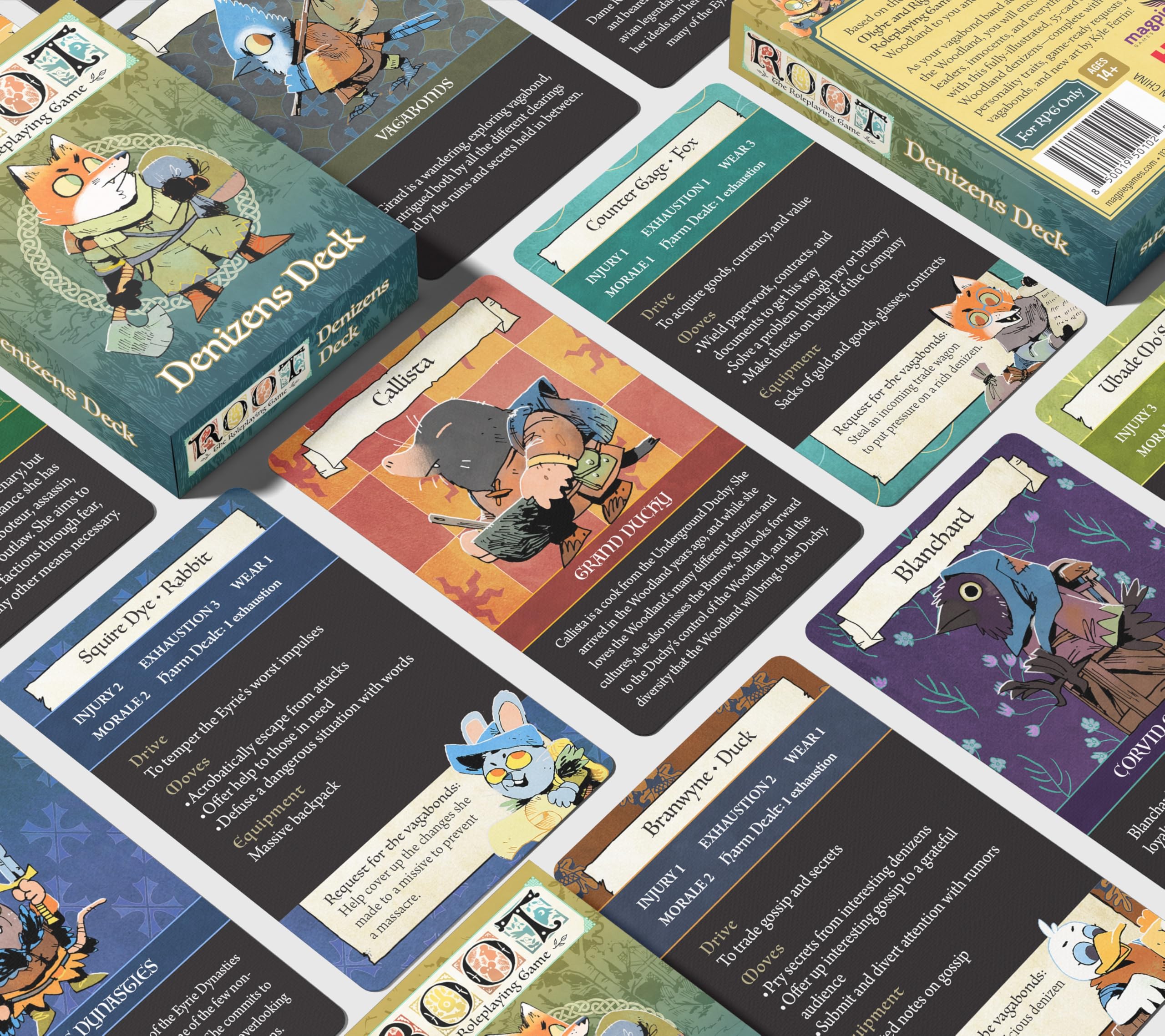 Root: The RPG - Denizens Deck (Inglés) | Dungeon Marvels