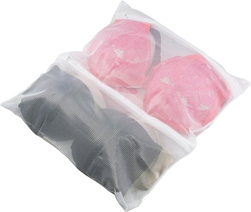 Miniatura 3 de Singer Bolsa de lavado de lencería de malla blanca pequeña