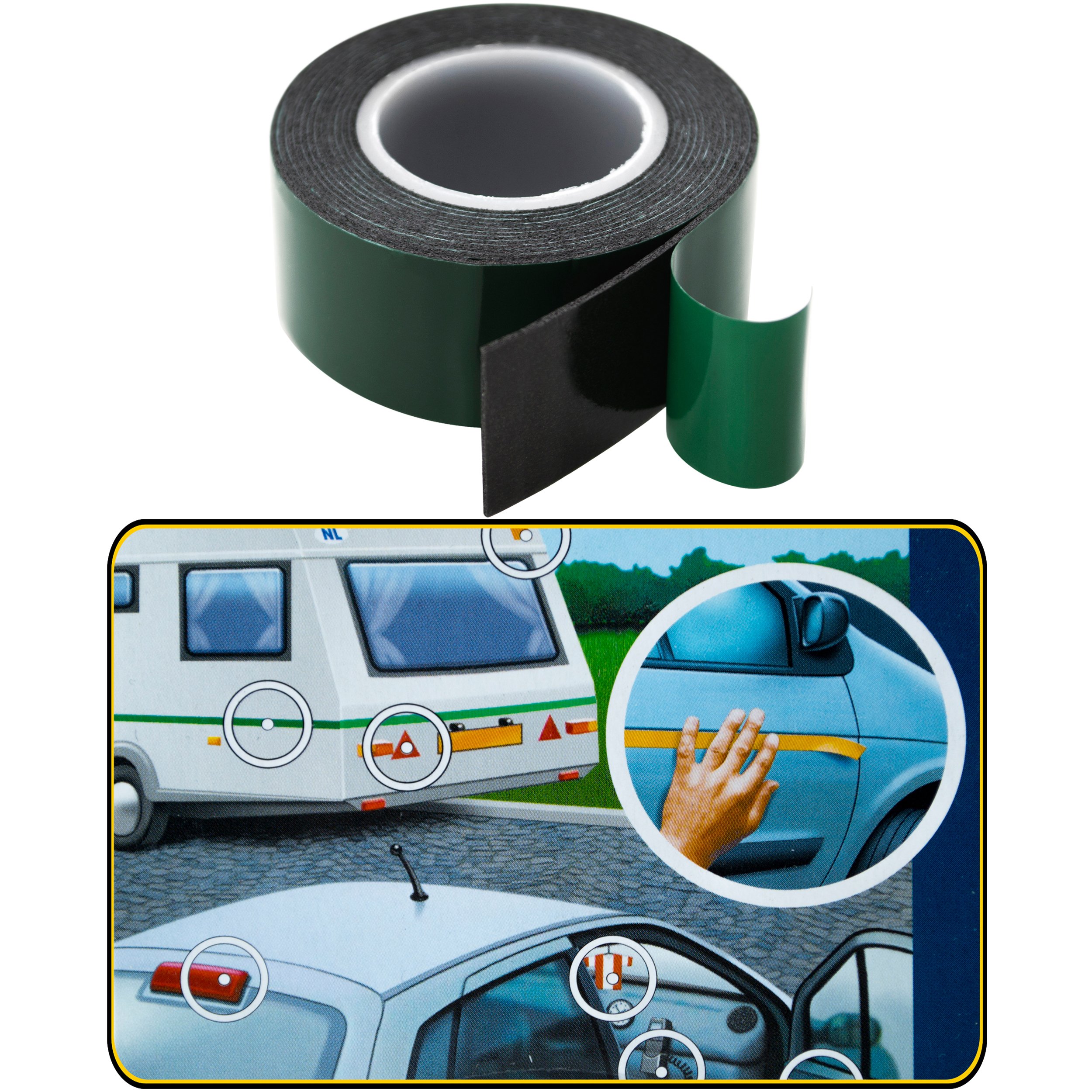 Bison Double Sided Adhesive Glue Tape