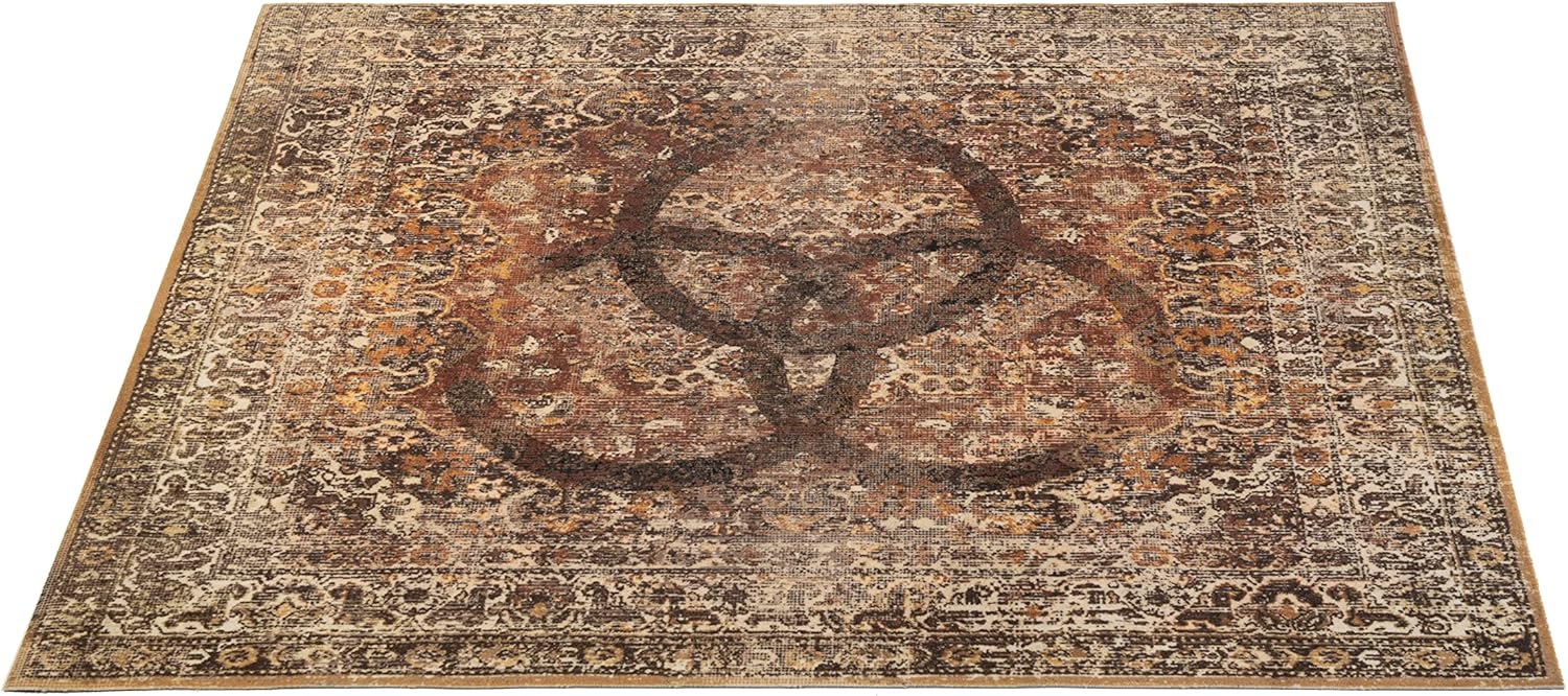 DRUMnBASE Vintage Persian Style Stage Rug VP185BNZII 6' X