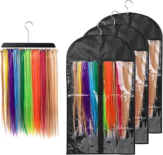 Extra-Wide Hair Extension Holder Set, 3 PCS, 17.7 x 31.5 in