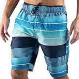 Men's Flex Swim Trunks (Regular & Extended Sizes)