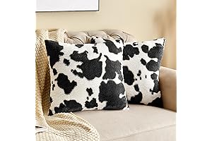 Exquisite Cow Print Throw Pillow Covers: A Touch of Western Charm for Your Living Space