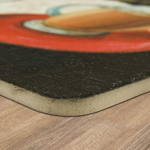 Miniatura 5 de Mohawk Home Coffee Moments- Tapete de cocina acolchado resistente a las manchas, 18 x 30 pulgadas, multicolor