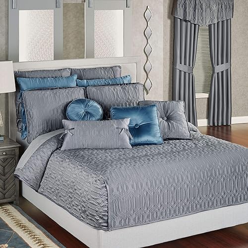 Touch of Class Oxford Classics - Juego de ropa de cama acolchada y accesorios disponibles en 5 colores para mezclar y combinar con ropa de cama