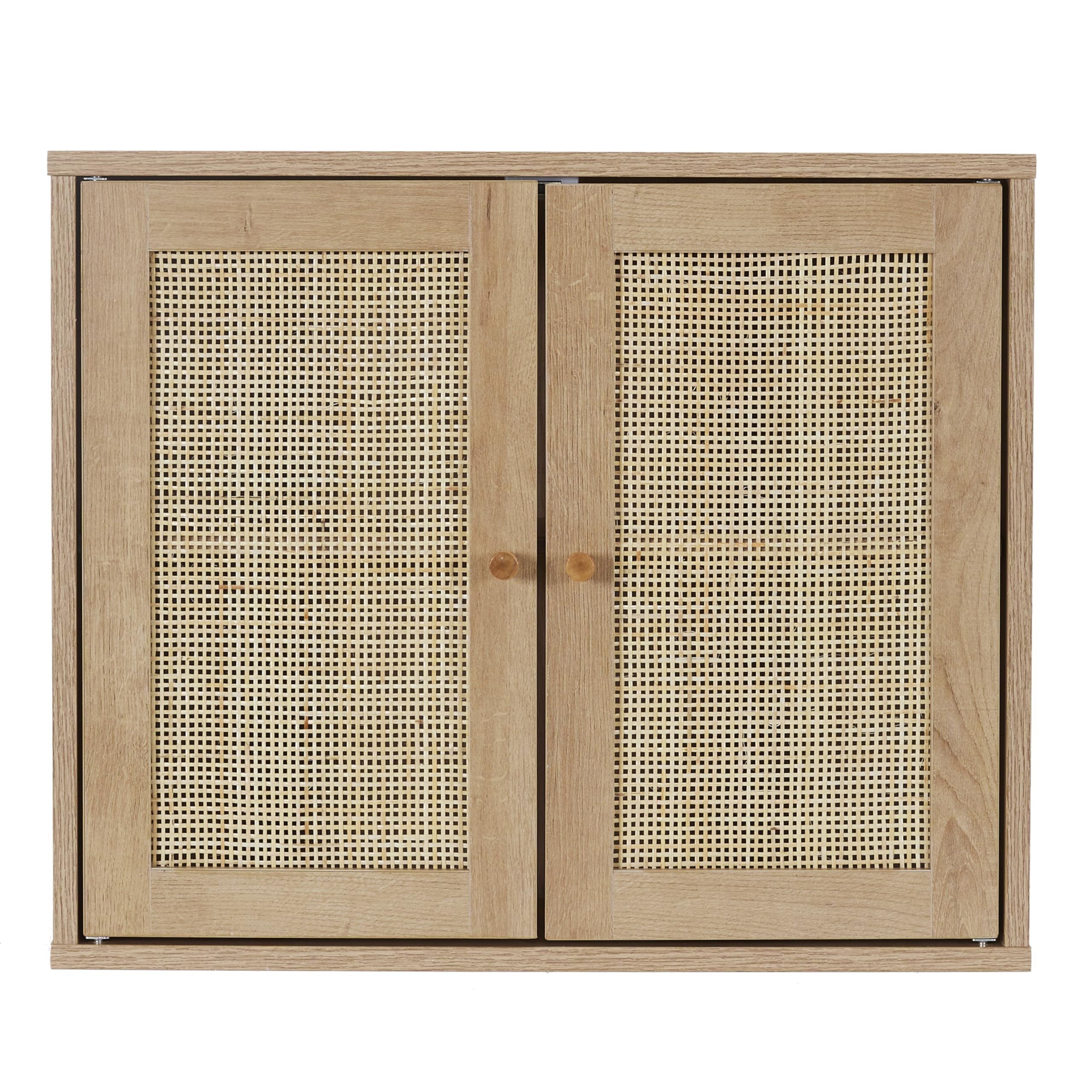 HOME DECO FACTORY - Armoire Murale Modèle Bali Collection Natural Crush - Meuble de Salle de Bain - 60 x 50 x 20 cm - Marron - Design Élégant et Pratique pour Votre Intérieur - Modèle Bali | Panneaux de particules, armoire murale, modèle Bali, salle de ba