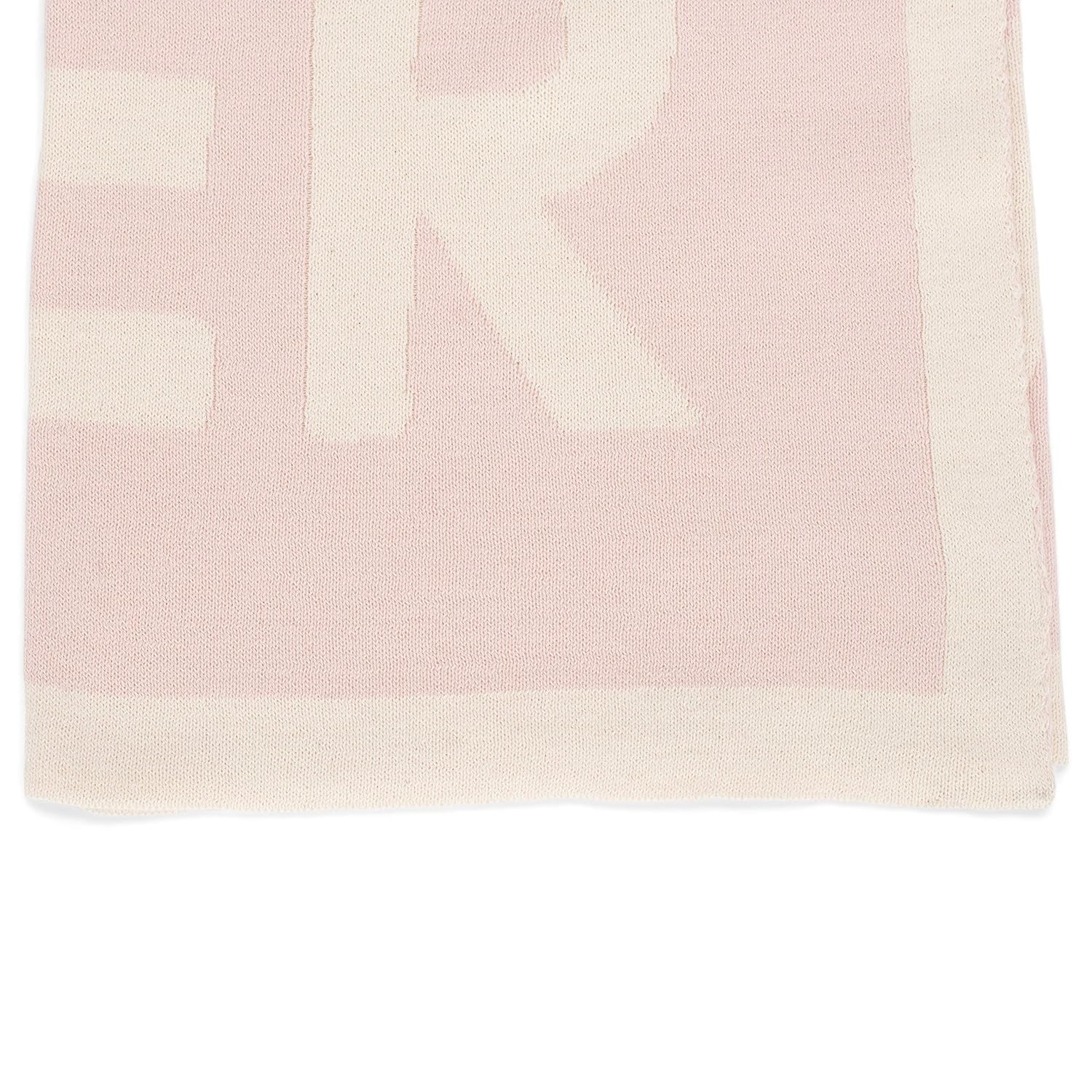 DEMDACO Cute Little Trouble Maker Soft Pink 40 x 30 Cotton Fabric Nursery Bed Blanket