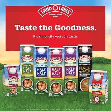 Land O Lakes Mini Moos Half & Half Creamer Singles, Shelf-Stable, 192 Count