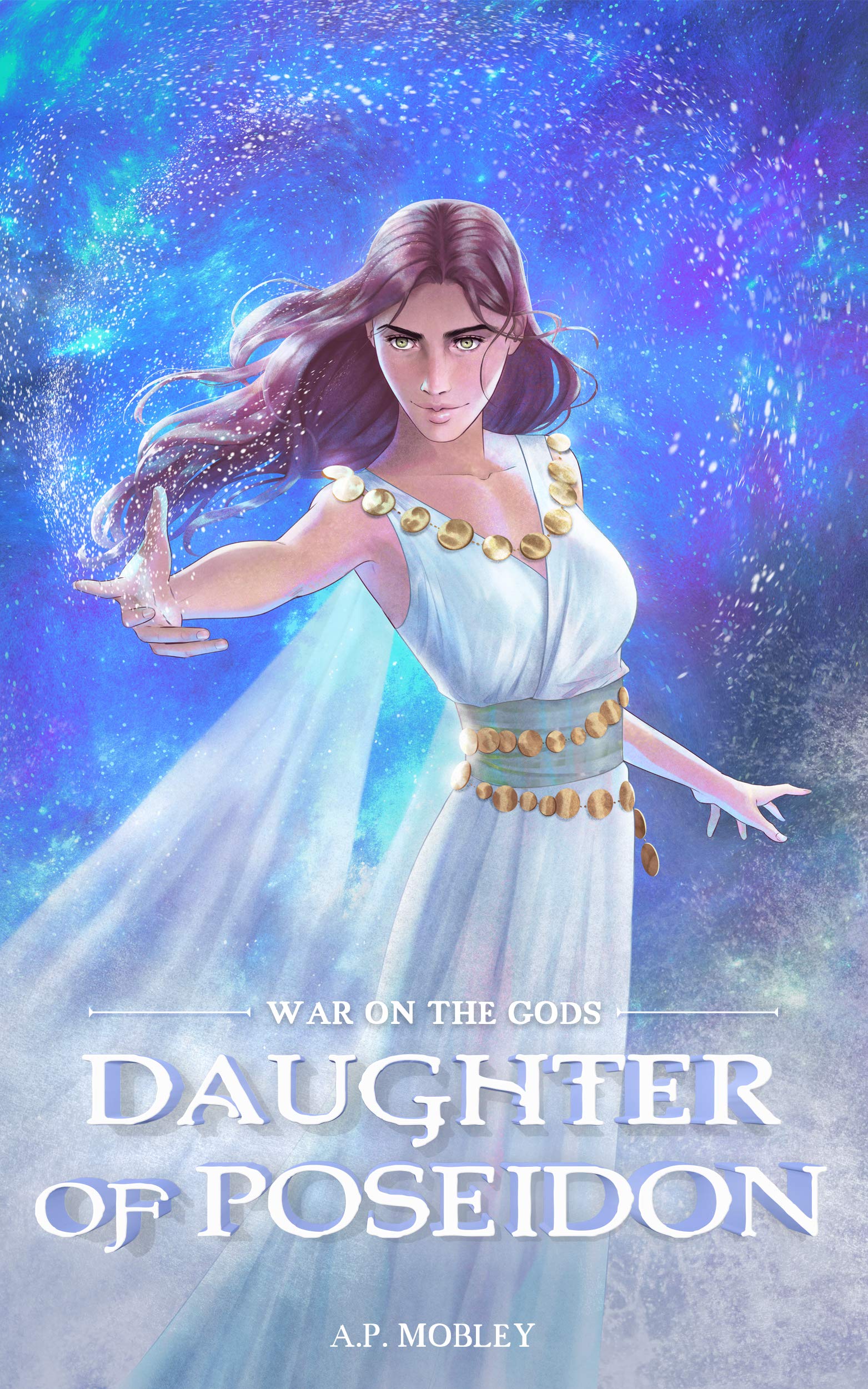 Book cover for Daughter of Poseidon