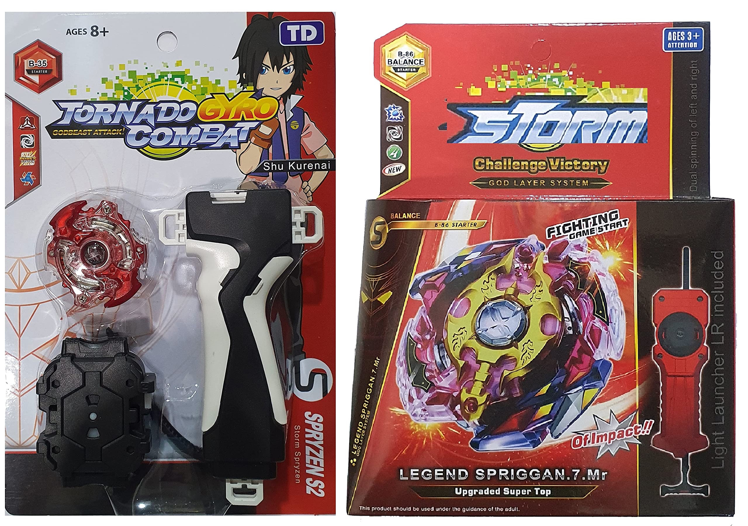 Buy AZAD57 Spinner Series Storm Spriggan B-35 and Legend Spriggan