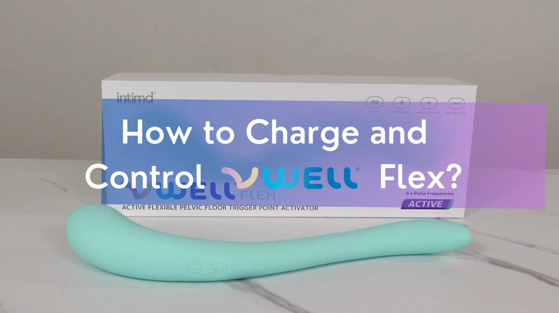 V Well Watch How to Operate and Charge Your VWELL Flex Pelvic Wand. on Amazon Live