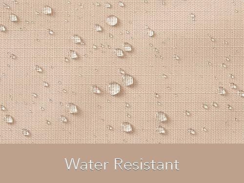 Miniatura 7 de Covermates Funda de sofá modular para exteriores, poliéster resistente, resistente a la intemperie, dobladillo con cordón, fundas para asientos y