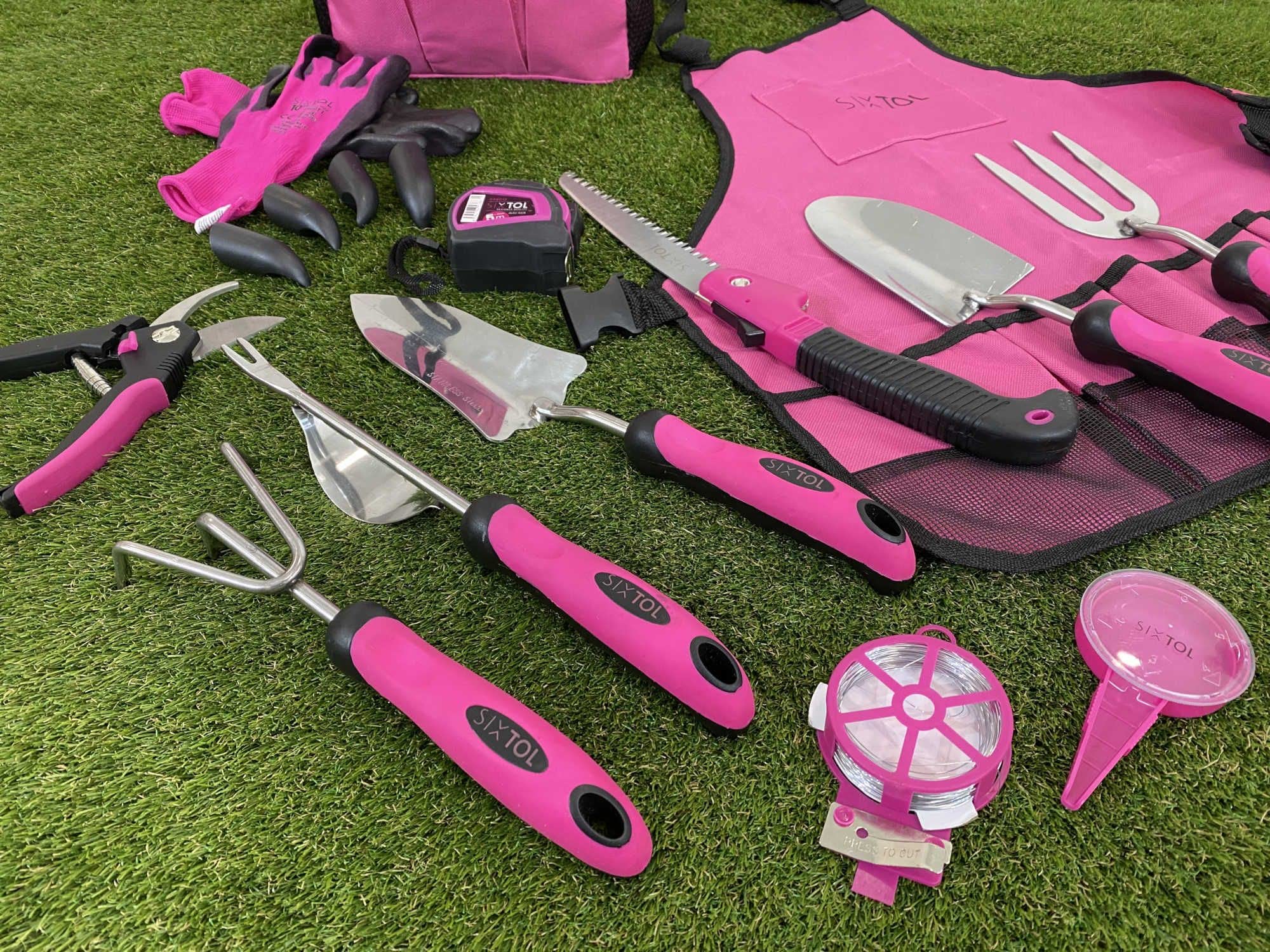 Garden Pink 12 Kit d'outils de Jardin