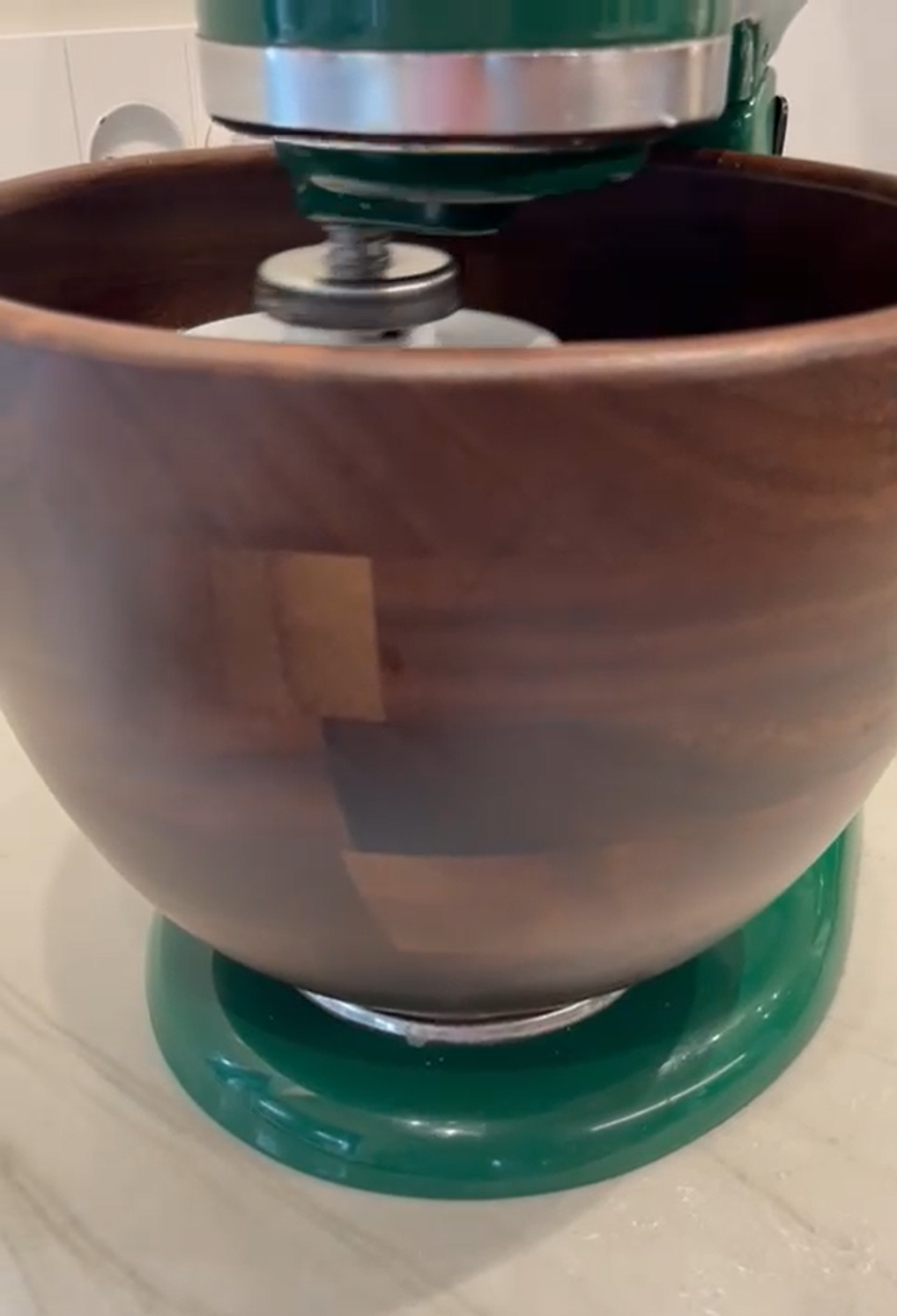 Tazón de madera nogal americano para mezclar 5 L miniatura 6