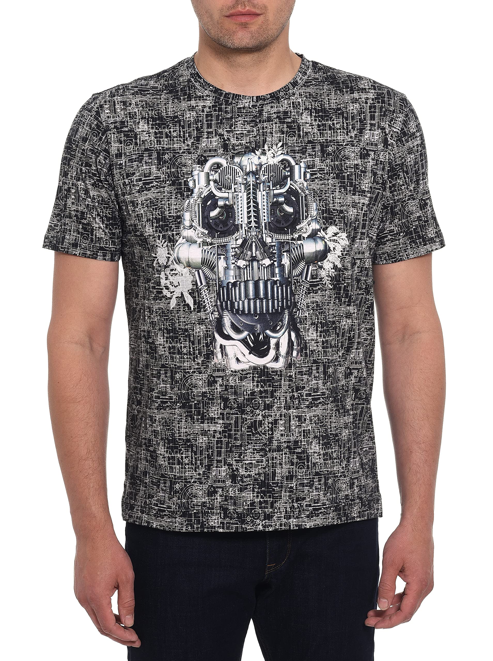 Robert GrahamMen's Mechanical Short-Sleeve Knit T-Shirt
