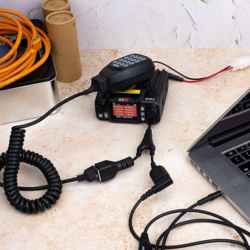 Miniatura 7 de BTECH UV-25X4 (segunda generación) Mini base móvil de 25 vatios de triple banda, radio móvil: VHF, 1.255M, UHF Amateur (jamón)