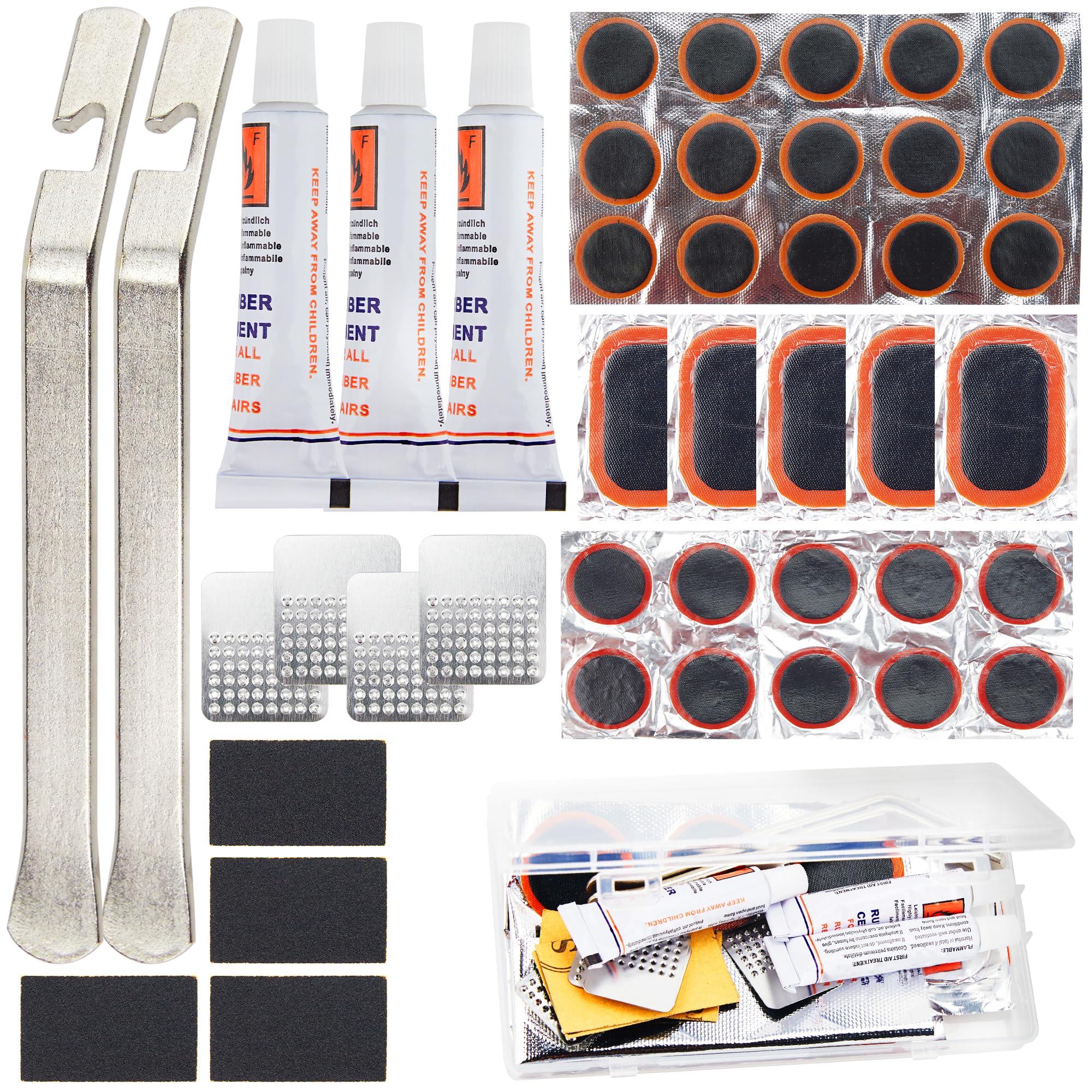 DDJ 43PCS Bike Tire Repair Kit