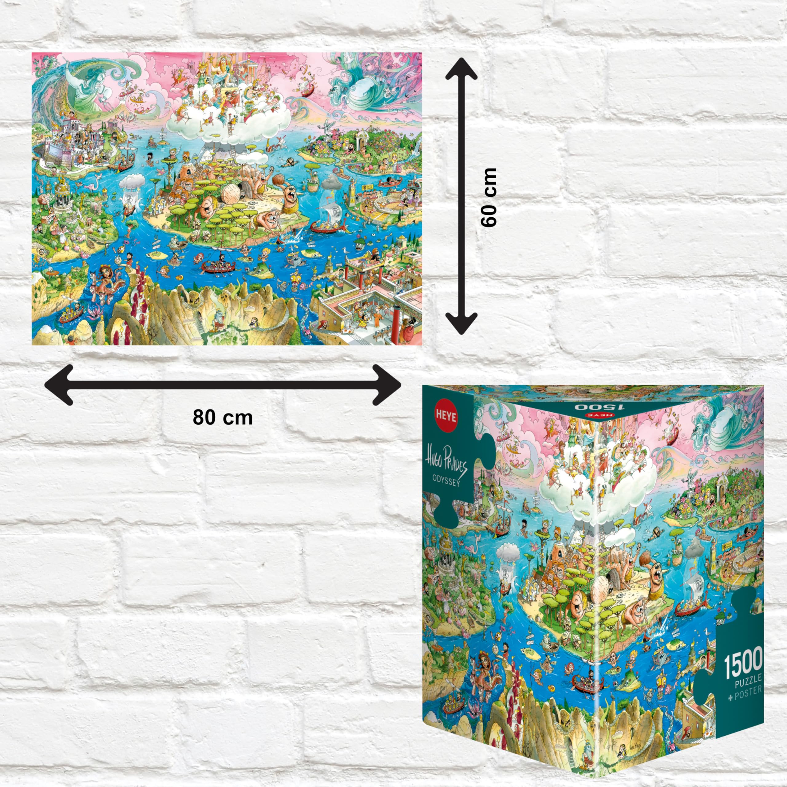 Heye Odyssey Puzzle (1500 Pieces), Jigsaw Puzzles - Amazon Canada