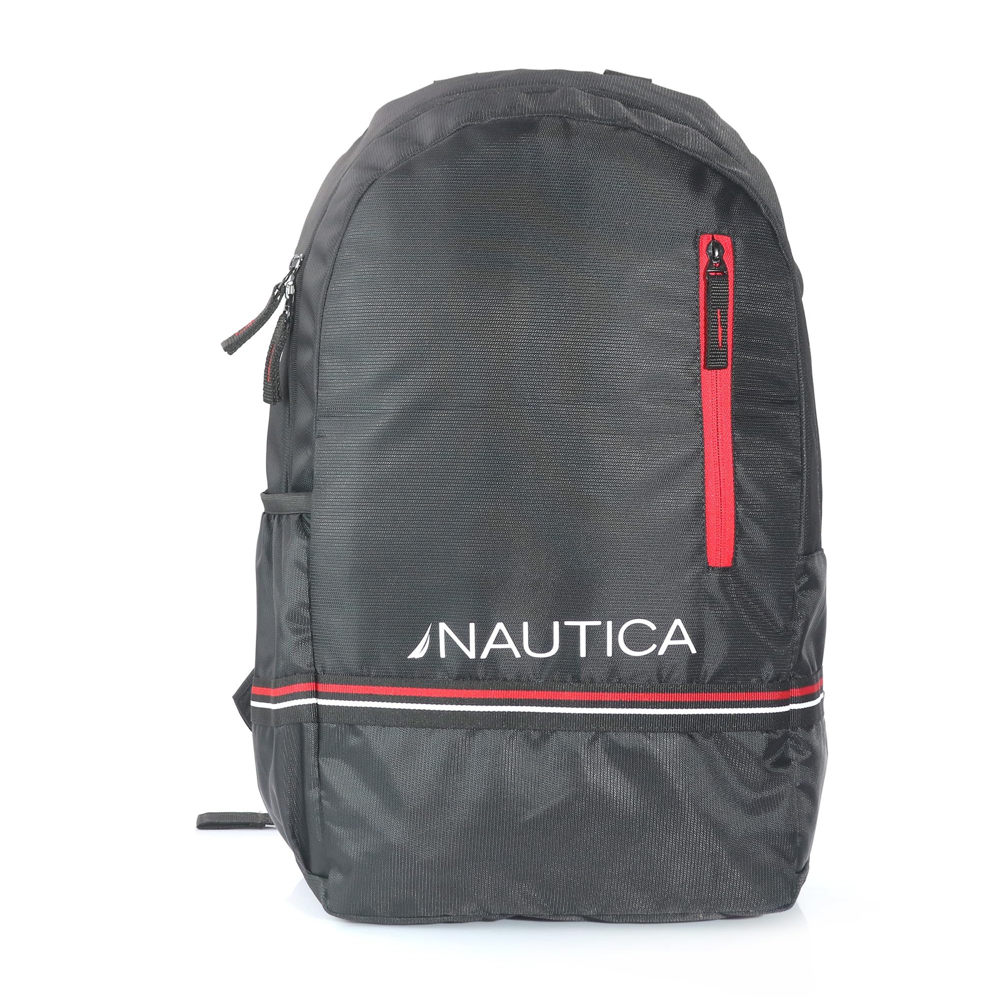 Nautica Stylish Laptop Bag For Men and Women | Laptop Backpack | Unisex Zip Closure Backpack | Backpack with RFID Blocking, Black (B0D7YTZ813) Amazon Price History, Amazon Price Tracker