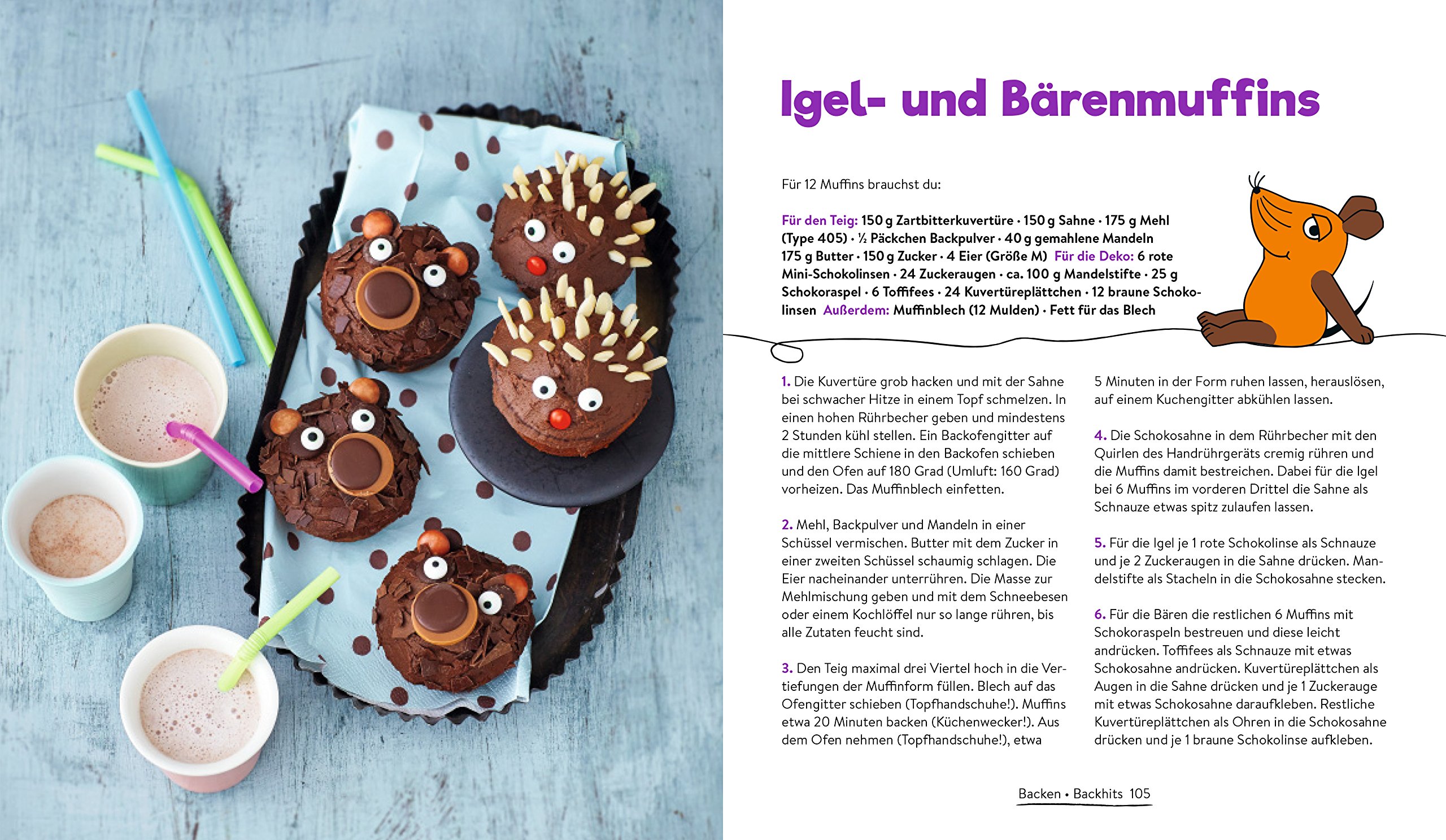 ZS Verlag GmbH Kochen und backen mit der Maus: Rezepte, Tipps und Tricks für kleine und große Maus-Fans