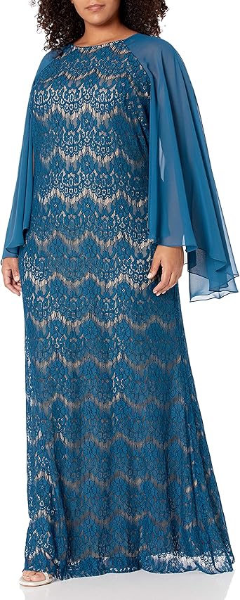 betsy and adam plus size gowns