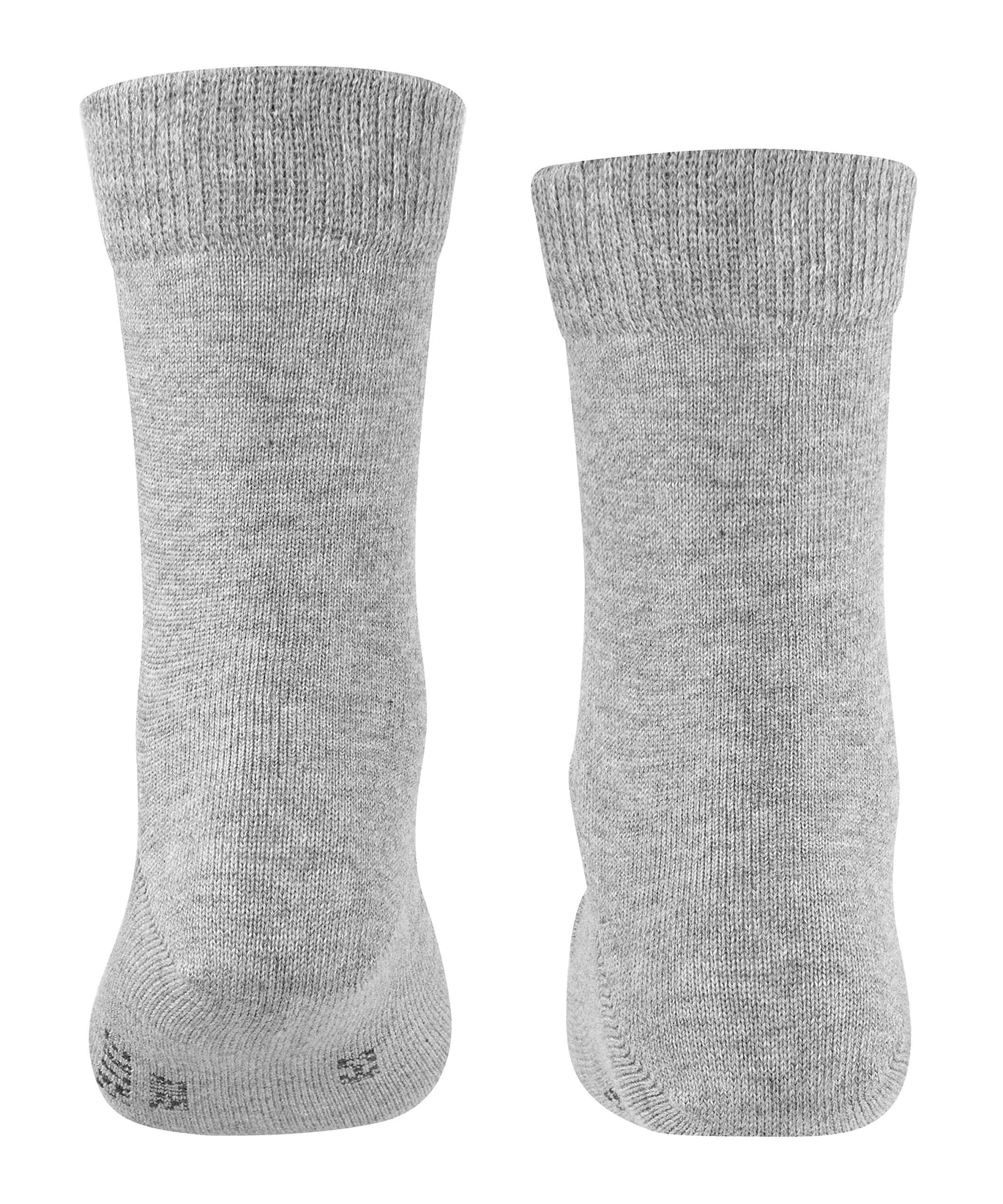 FALKE Family, Calzini Unisex - Bambini, Cotone, Grigio (Light Grey 3400), 19-22 (1-2 anni), 1 Paio